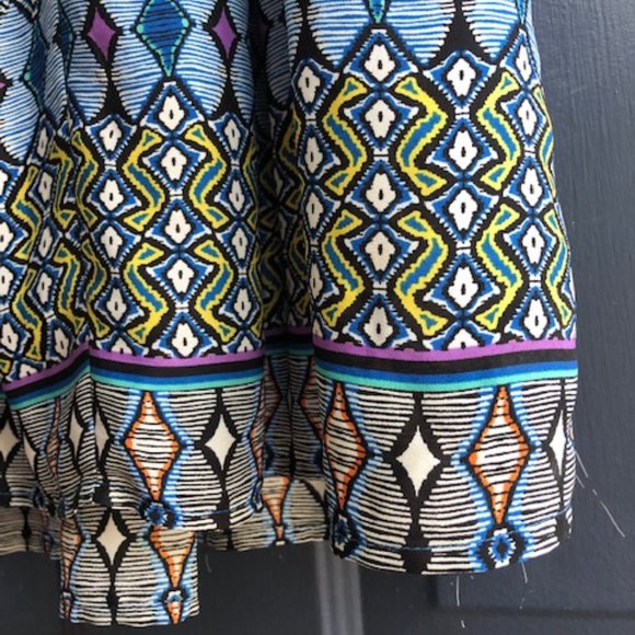 Collective Concepts Dress - Med, Sleeveless, Multi-color print, Mid-length - Picture 7 of 8